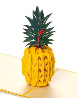 Pop Up-kort - Ananas