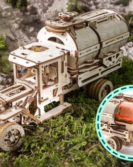 Ugears 3D-puslespil i Træ - Tankbil