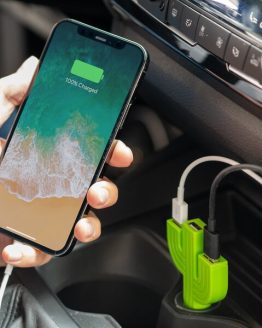 Kaktus USB-oplader til Bil