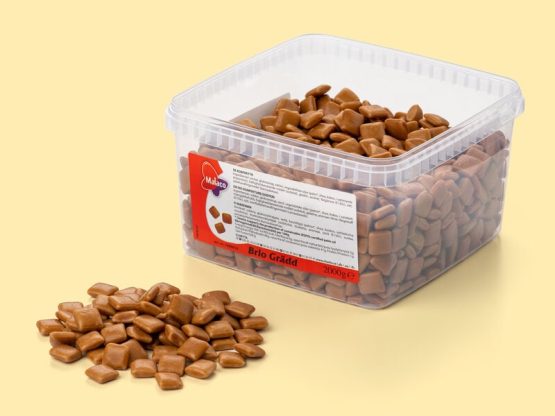 Brio Flødekaramel Bland-selv slik i kasser 2 kg