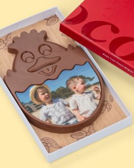Personligt Chokoladepåskeæg med Billede