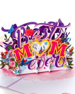 Pop Up-kort - Best Mom Ever