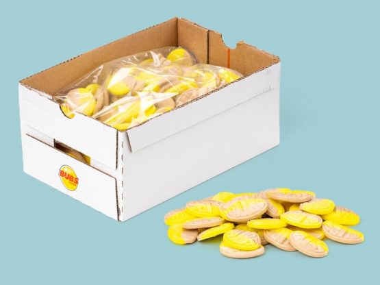 Banana Bubs Bland-selv slik i kasser 2